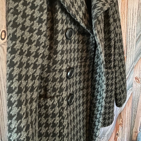 🍁 Sale 2x$20 Bar III women’s Fall winter coat jacket black/grey pattern S - Picture 12 of 16